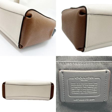  COACH コーチ 2WAYバッグ ショルダーストラップ ハンドバッグ  F31994 バイカラー