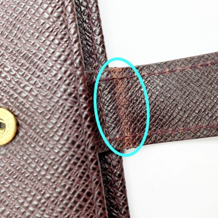  LOUIS VUITTON ルイヴィトン 手帳カバー アジェンダ R20416 ブラウン