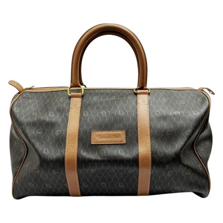  Christian Dior クリスチャンディオール ボストンバッグ オールドヂィオール ブラウン