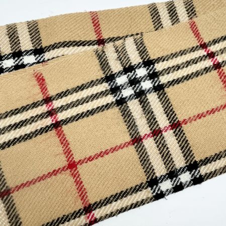  BURBERRY バーバリー マフラー ノバチェック ラムウール レディース ベージュ