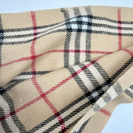  BURBERRY バーバリー マフラー ノバチェック ラムウール レディース ベージュ