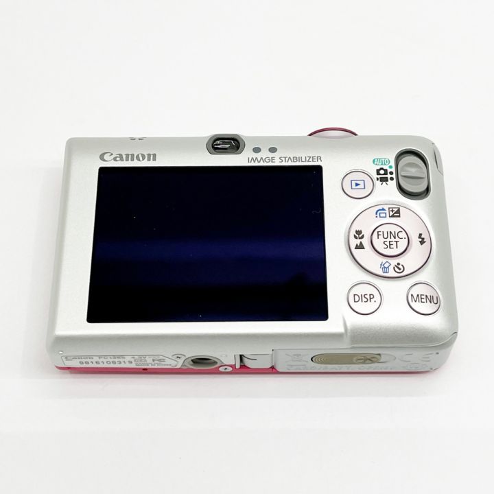CANON キャノン コンパクトデジタルカメラ ピンク 箱付 PC1355 - 中古