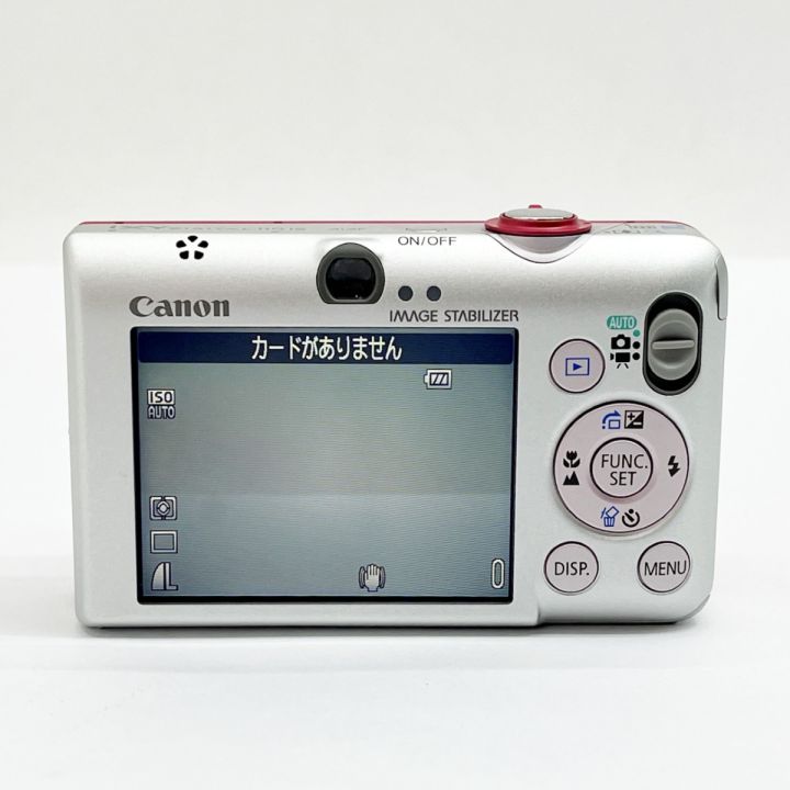 CANON キャノン コンパクトデジタルカメラ ピンク 箱付 PC1355 - 中古