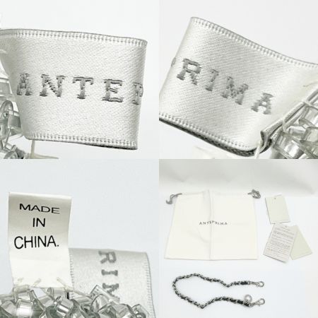  ANTEPRIMA アンテプリマ ミニバッグ ショルダーバッグ PB13SJ5623 スカイブルー グレー バイカラー