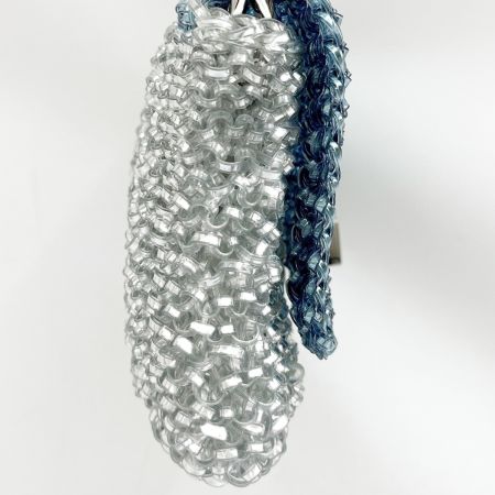  ANTEPRIMA アンテプリマ ミニバッグ ショルダーバッグ PB13SJ5623 スカイブルー グレー バイカラー