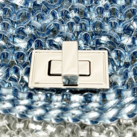  ANTEPRIMA アンテプリマ ミニバッグ ショルダーバッグ PB13SJ5623 スカイブルー グレー バイカラー