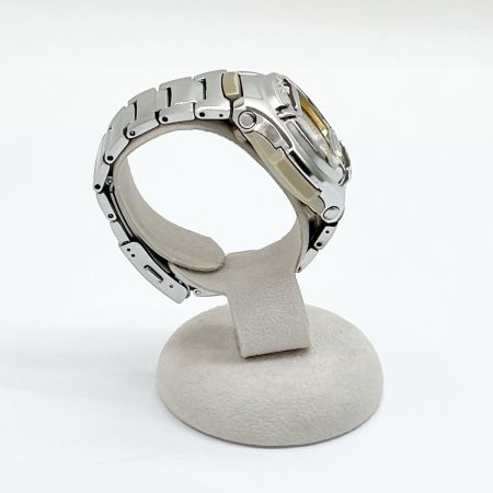  CASIO カシオ Baby-G 腕時計 クォーツ ステンレススチール ホワイト R7.11電池交換 コマ付 MSG-550GLV