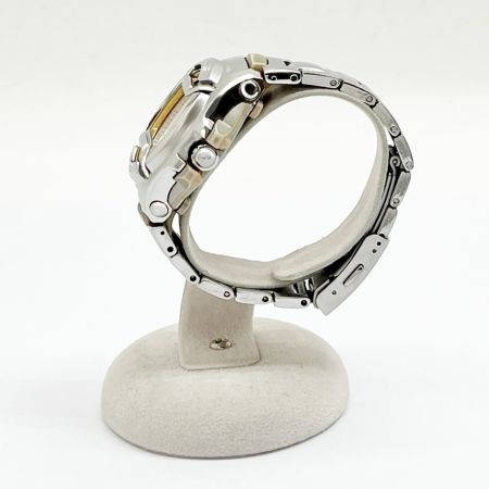  CASIO カシオ Baby-G 腕時計 クォーツ ステンレススチール ホワイト R7.11電池交換 コマ付 MSG-550GLV