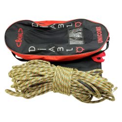 ◆◆ （株）ロストアロー クライミングロープ 10ｍｍ 約500ｍ シート・ケース付 PSCマーク Bランク