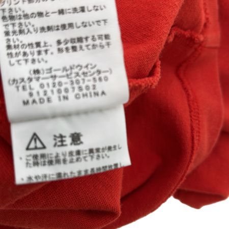  THE NORTH FACE ザノースフェイス 長袖Tシャツ NT32032 レッド