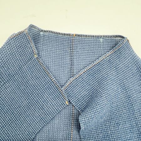  ISSEY MIYAKE me イッセイミヤケ 薄手ジャケット レディース ネイビー