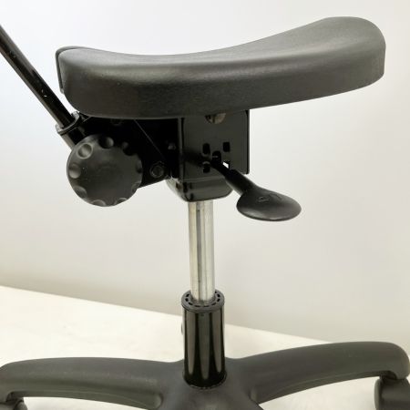  アユール・チェア キャスタータイプ オクトパス チェア 1人掛け 姿勢改善・腰痛対策 ブラック