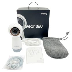 ◆◆ SAMSUNG サムスン アクションカメラ 4K対応360°カメラ Gear360 SM-R210NZWAXJP ホワイト Bランク