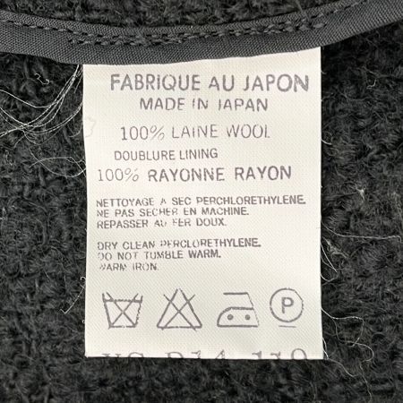  Y's ワイズ ロングコート メンズ サイズ4 アウター 黒 ブラック