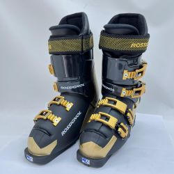 ◆◆ ROSSIGNOL ロシニョール スキーブーツ SIZE 24.5cm ソールサイズ291mm ブラック×ゴールド Bランク