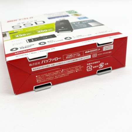  BUFFALO バッファロー ポータブルSSD 外付けスティックタイプ 500GB SSD-PUT500U3-BKC