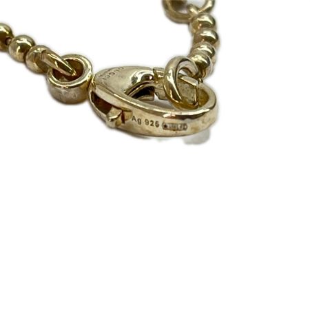  GUCCI グッチ ネックレス SV 15.4g ラブブリット