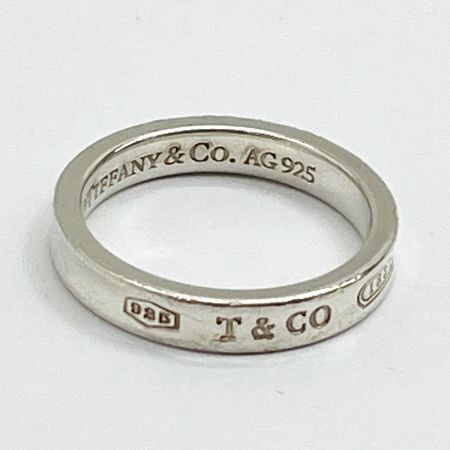  Tiffany & Co. ティファニー SV 1837 ナロー リング 指輪 