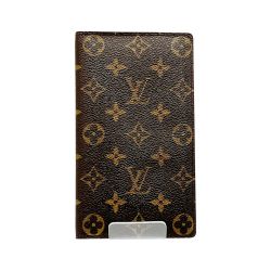 ◆◆ LOUIS VUITTON ルイヴィトン 長財布 モノグラム ポルトシェキエカルトクレディ M62225 ブラウン Cランク
