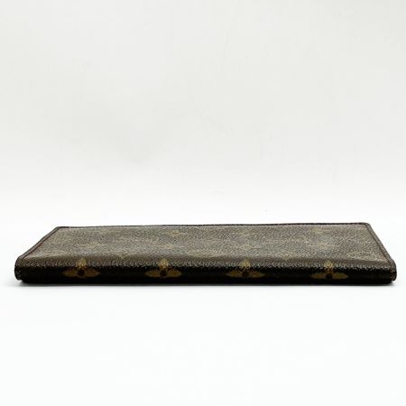  LOUIS VUITTON ルイヴィトン 長財布 モノグラム ポルトシェキエカルトクレディ M62225 ブラウン