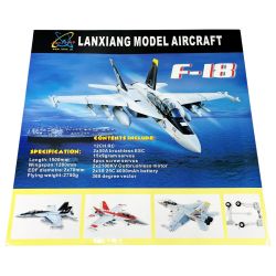 ◆◆ LANXIANG MODEL AIRCRAFT 模型 F18 航空機 艦上戦闘攻撃機 ラジコン本体のみ Sランク