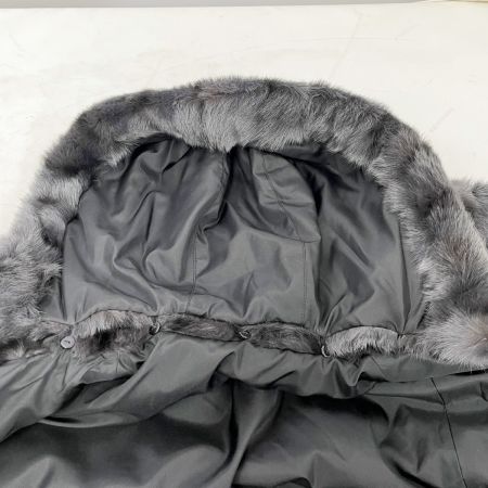   毛皮コート リス リバーシブル レディース アウター グレー