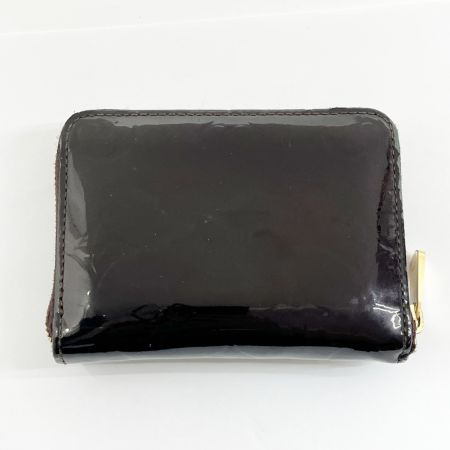  LOUIS VUITTON ルイヴィトン 2つ折り財布 ヴェルニ ジッピーコインパース M93607 アマラント