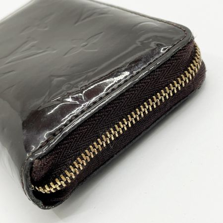  LOUIS VUITTON ルイヴィトン 2つ折り財布 ヴェルニ ジッピーコインパース M93607 アマラント