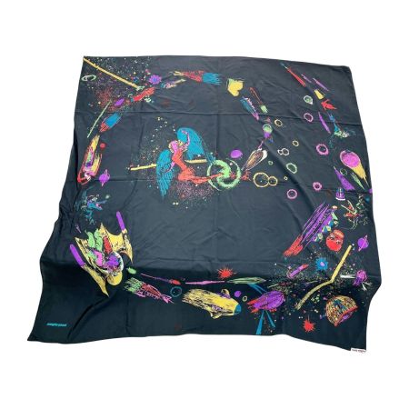  ISSEY MIYAKE イッセイミヤケ スカーフ レディース ブラック