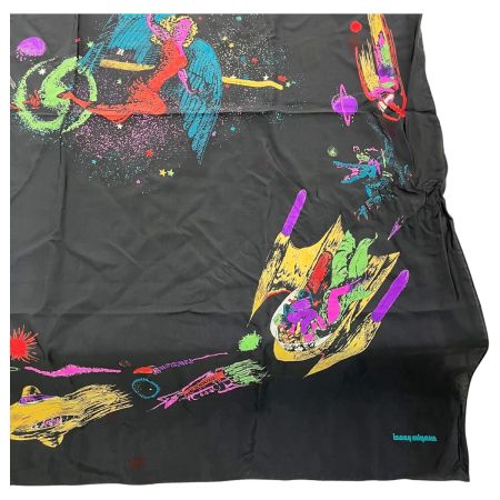  ISSEY MIYAKE イッセイミヤケ スカーフ レディース ブラック