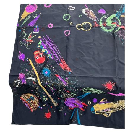  ISSEY MIYAKE イッセイミヤケ スカーフ レディース ブラック