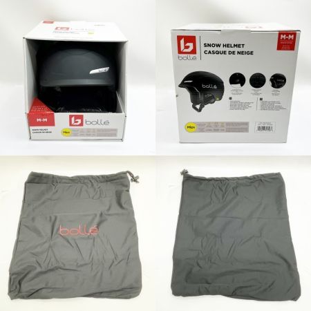   BOLLE ADULT HELMET ボレー 大人用 スノーヘルメット 1516990 55-57cm ブラック