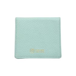 ◆◆ YOSHINA ヨシナ コンパクト財布 ウォレット レディース  スカイブルー Bランク
