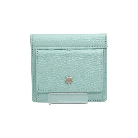  YOSHINA ヨシナ コンパクト財布 ウォレット レディース  スカイブルー