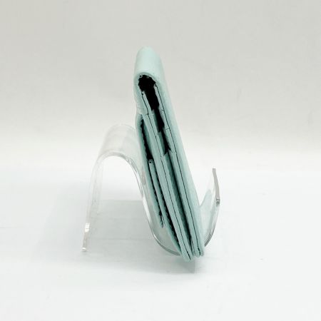  YOSHINA ヨシナ コンパクト財布 ウォレット レディース  スカイブルー