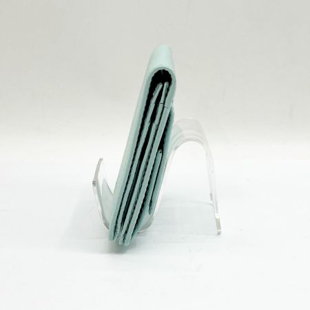  YOSHINA ヨシナ コンパクト財布 ウォレット レディース  スカイブルー