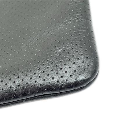  COACH コーチ パンチングレザークラッチバッグ F63066 ブラック