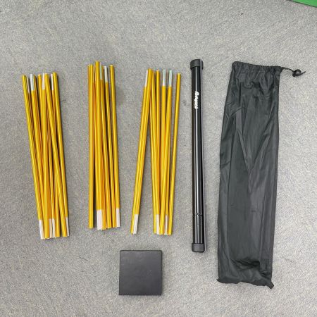  Bergans ベルガンス ワンポールテント ウィグロ LT4 ペグ欠品 レッド