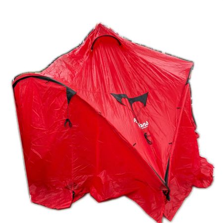  Bergans ベルガンス ワンポールテント ウィグロ LT4 ペグ欠品 レッド