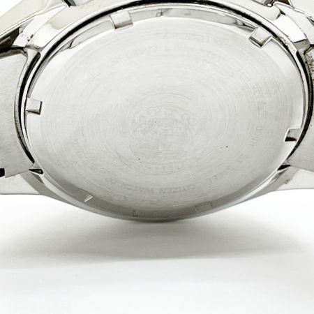  CITIZEN シチズン 腕時計 エコドライブ ステンレススチール ブラック クロノグラフ 箱・取説・コマ付 H500-S061538