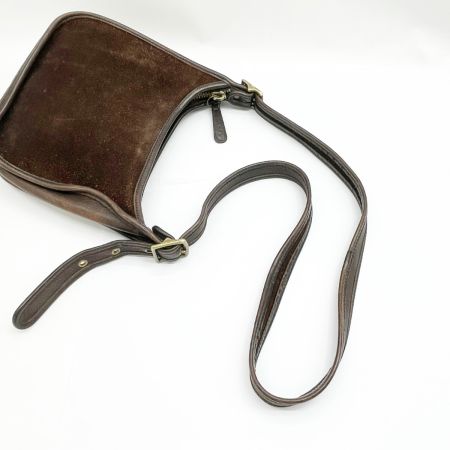  COACH コーチ オールドコーチ ショルダーバッグ 斜め掛けカバン レディース 使用感有 9011 ブラウン