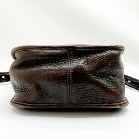  COACH コーチ オールドコーチ ショルダーバッグ 斜め掛けカバン レディース 使用感有 9011 ブラウン