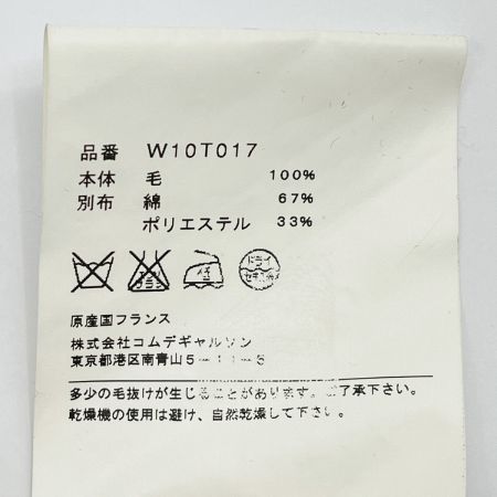  COMME des GARCONS コムデギャルソン カットソー SSサイズ レディース グレー