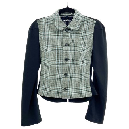  COMME des GARCONS コムデギャルソン シャツ チェック レディース サイズ不明 グレー/黒