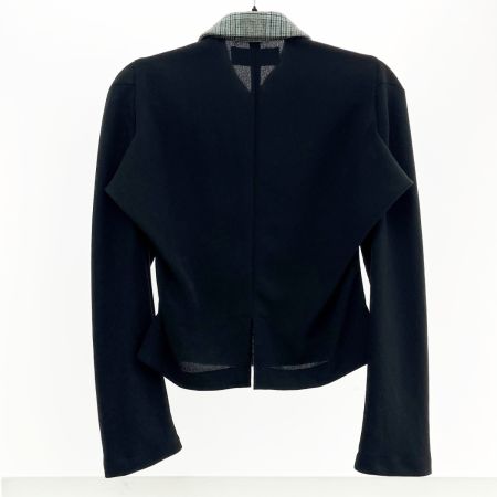  COMME des GARCONS コムデギャルソン シャツ チェック レディース サイズ不明 グレー/黒