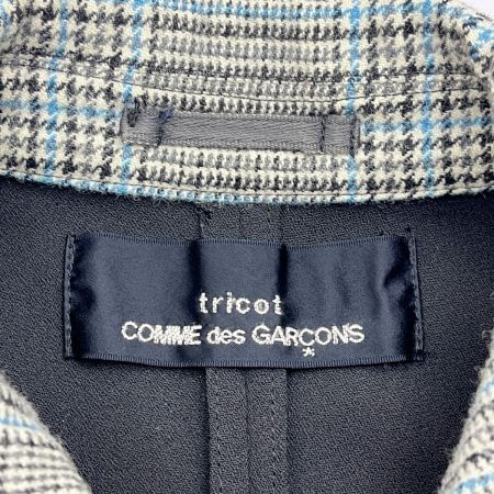  COMME des GARCONS コムデギャルソン シャツ チェック レディース サイズ不明 グレー/黒