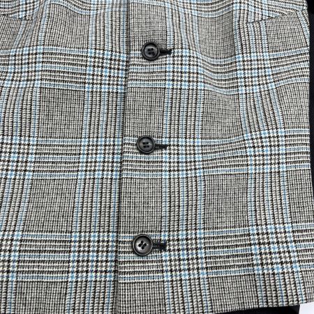  COMME des GARCONS コムデギャルソン シャツ チェック レディース サイズ不明 グレー/黒