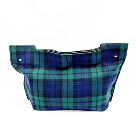  COMME des GARCONS コムデギャルソン Robe de chambre コラボ ハンドバッグ チェック  グリーン