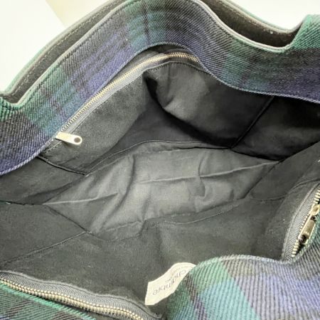  COMME des GARCONS コムデギャルソン Robe de chambre コラボ ハンドバッグ チェック  グリーン