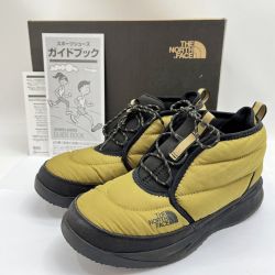 ◆◆ THE NORTH FACE ザノースフェイス スノーブーツ ヌプシ 25.0cm US7 NF02273 カーキ Aランク